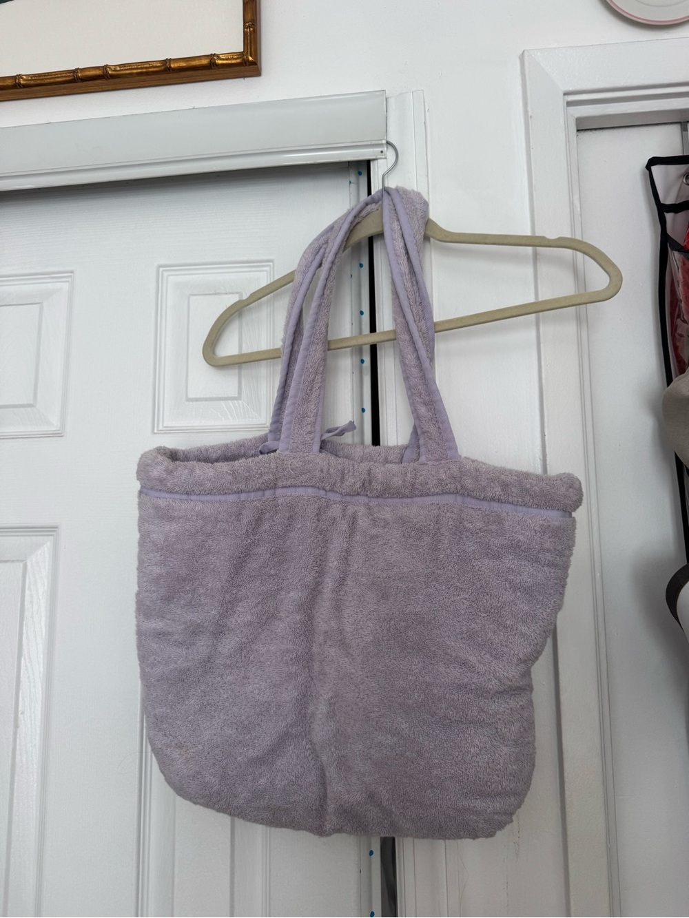 Zara Terrycloth Beach Bag